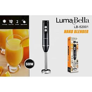 LumaBella Ραβδομπλέντερ με Ανοξείδωτη Ράβδο 500W μαύρο