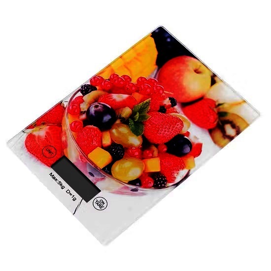 Ζυγαριά Κουζίνας Ψηφιακή 1gr - 5kg Πολύχρωμη ΚΕ-Α